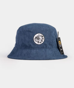 THE BULLDOG Bucket Hat Navy