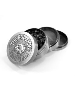 THE BULLDOG Metallgrinder silber - 4teilig