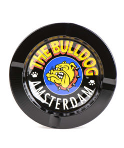 THE BULLDOG Aschenbecher schwarz